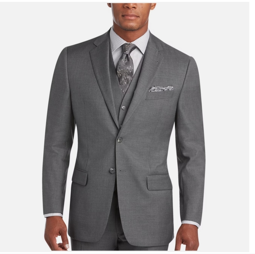 Modern Fit Suit Jacket Size L